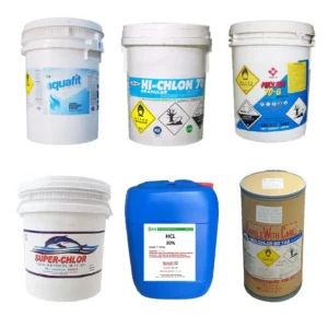 Hóa chất xử lý nước bể bơi