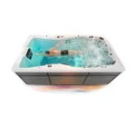 Bể bơi ngược dòng, tập luyện, thủy trị liệu, bể sục massage