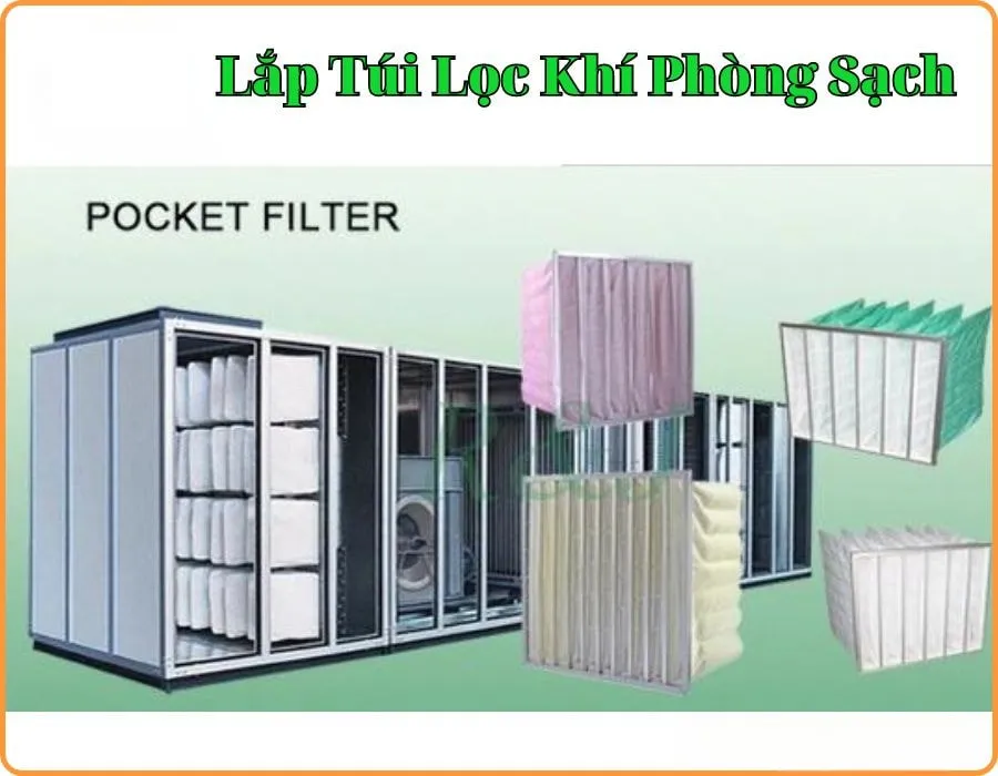 Ứng dụng túi lọc khí phòng sạch