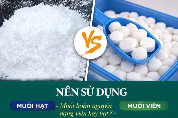 so sánh muối viên và muối hạt công nghiệp