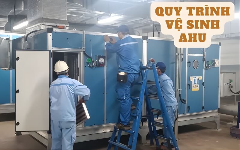 Lợi ích của việc tẩy rửa AHU đúng cách