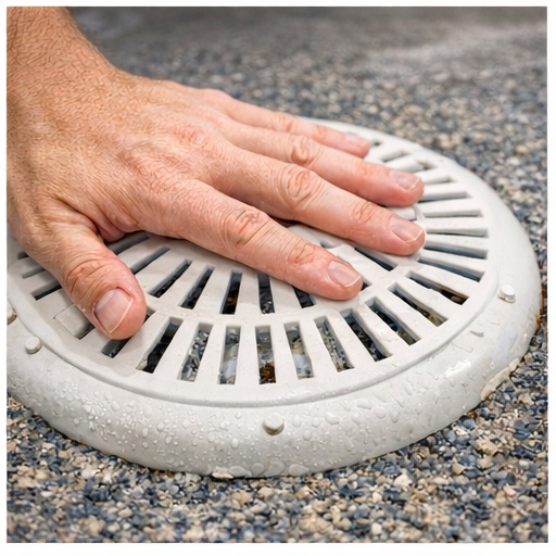 Đầu hút đáy chống kẹt (an toàn cơ khí)