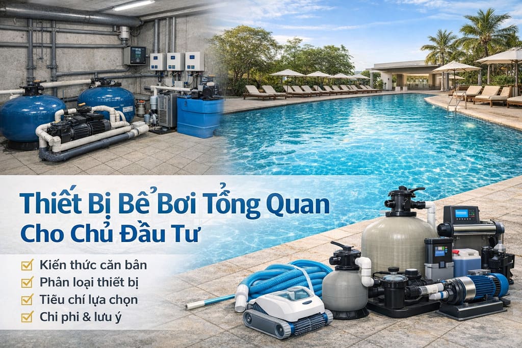 Thiết bị bể bơi tiêu chuẩn