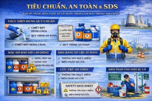 Tiêu chuẩn an toàn & SDS hóa chất tháp làm mát