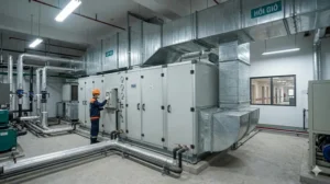 AHU thực tế trong tòa nhà