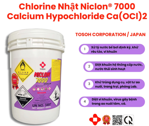 Chlorine Nhật Niclon-7000