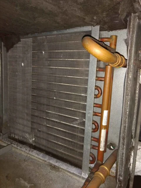 Coil AHU bụi bẩn
