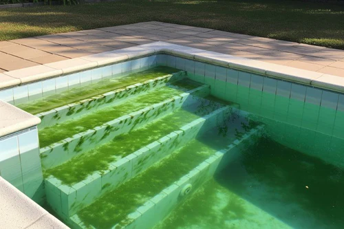 Diệu rêu bể bơi