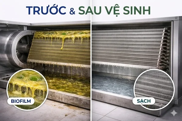 Xử lý biofilm ahu