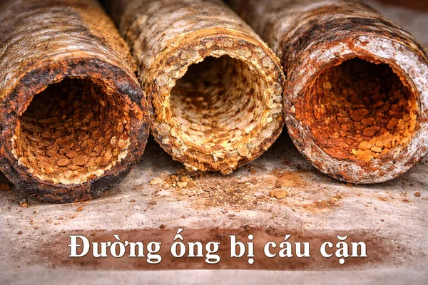 tạp chất trong muối gây fouling và cáu cặn