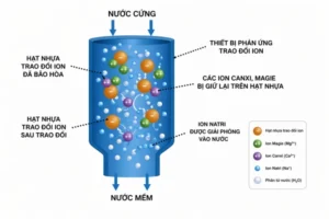 Hệ làm mềm nước softener