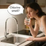 Nước có mùi Clo gây khô da
