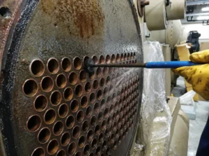 Scale trong heat exchanger