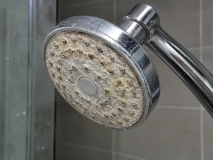 Nước cứng gây đóng cặn trắng trên thiết bị sử dụng nước