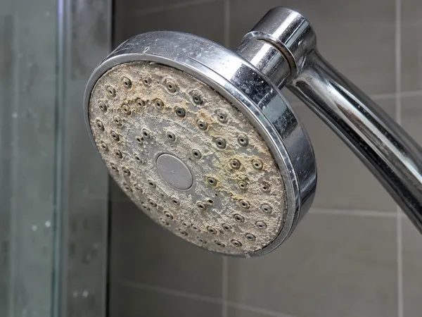 Nước cứng gây đóng cặn trắng trên thiết bị sử dụng nước