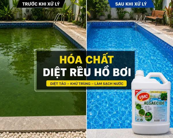 Algaecide trong kiểm soát tảo hồ bơi
