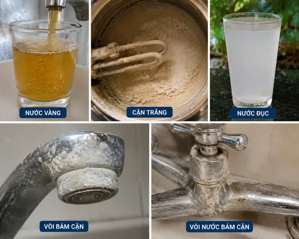 Dấu hiệu nhận biết nguồn nước cần xử lý