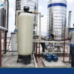 Ran lắp đặt hệ thống lọc nước tổng hoàn thiện cho biệt thự